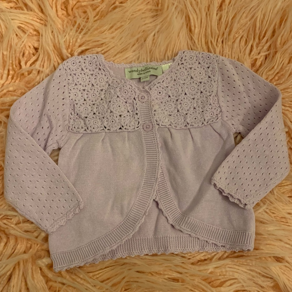Baby Girls Cardigan Sweater by Wendy Bellissimo